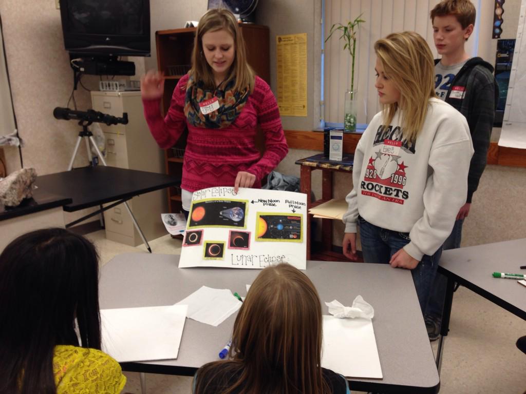 chaaven's tweet photo. One of @buchhop25 students said "I learned a lot" #moonfun #projectbasedlearning @GFSchools http://t.co/bcMpMKWBbq