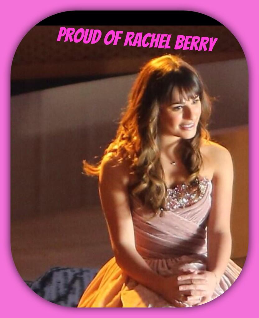 Happy Birthday To Our Star Rachel Berry   Sorry, i am off to bed. Feeling sick 