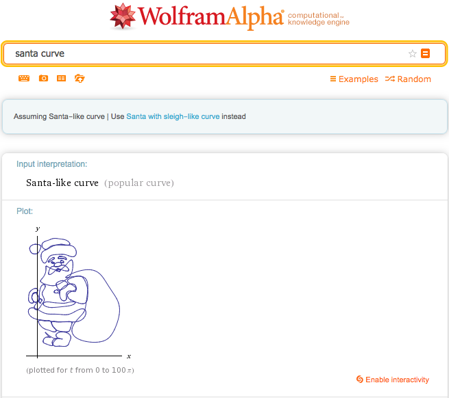 WolframFunFacts's tweet photo. One week till Christmas! http://t.co/sdT2ge852X
#ThursdayCurve http://t.co/NtkfdPar0L