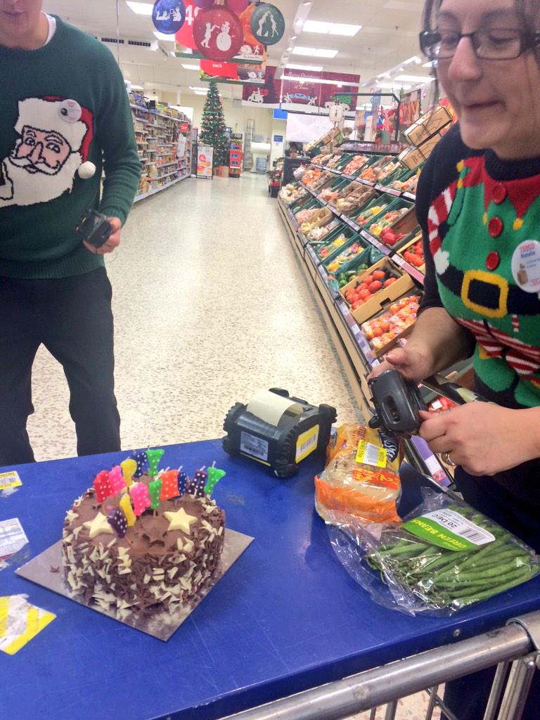 Happy Birthday to Natalie on produce! 😄🎈🎉🎁🎂 #dedication <a href="/Witham3417/">Tesco Witham</a>
