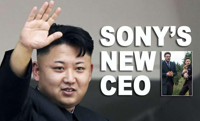 Bipartisanism's tweet photo. BREAKING NEWS:
#Sony announces new CEO after #TheInterview was pulled from theaters. http://t.co/cCk3nVYyE6