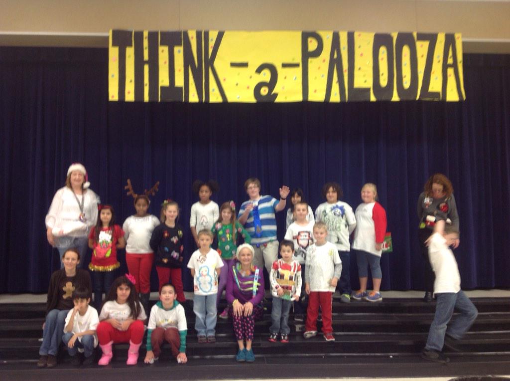 VirginiaGwyn's tweet image. Thinkapalooza 2014 t-shirts!  @bbowenes #creativityisfun