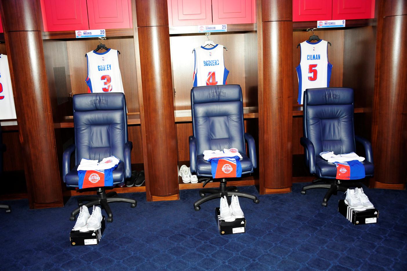 Detroit Pistons on Twitter "The squad, their gear and their locker