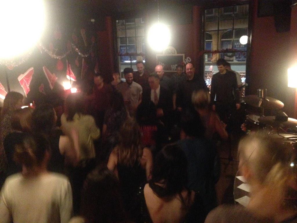BrumDN's tweet photo. Lindy Hop class is making the floor bounce!! #BDNfundraiser @ilovecherryreds http://t.co/bX728BT8rR