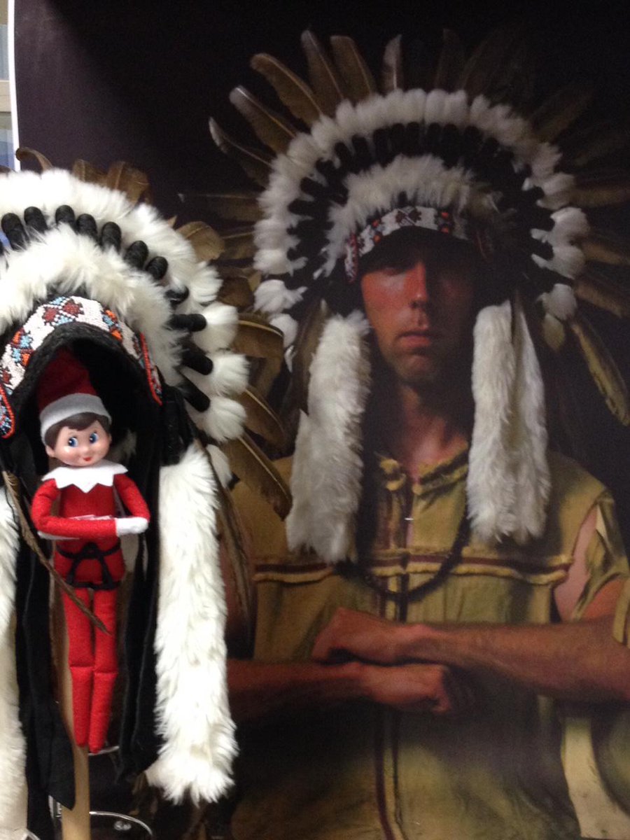 camptwinlakes's tweet photo. Walter, one of our #CTLves, snuck in to put on Chief Waw's headdress! He's lucky that's only a photo of him! http://t.co/iq3HRWF02m