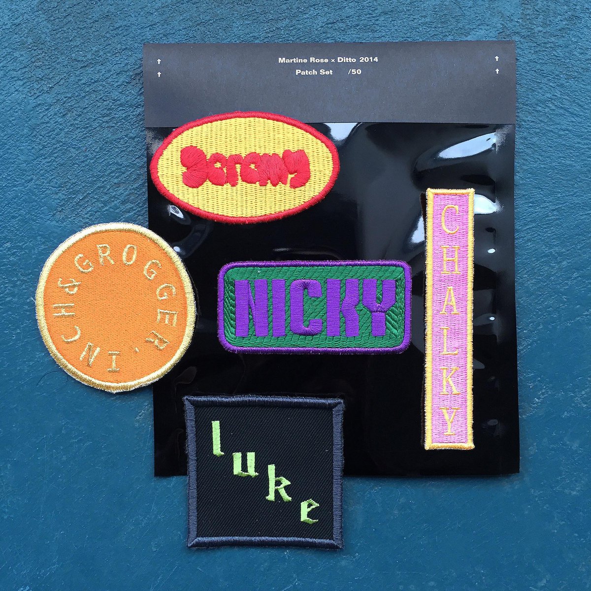 wonderlandmag's tweet photo. Shop @Martine_Rose patches from her @DittoPress collaboration celebrating Skinhead: An Archive
http://t.co/rLvzbqiO03 http://t.co/rBGAMOTZgQ