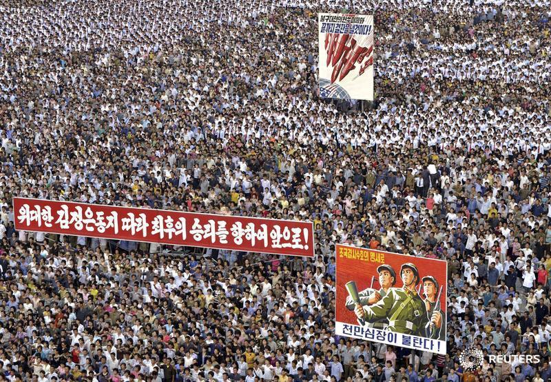 Reuters's tweet photo. PHOTOS: Rare scenes from within North Korea. http://t.co/14j1uV3HRQ http://t.co/s3Eh4pg6qZ
