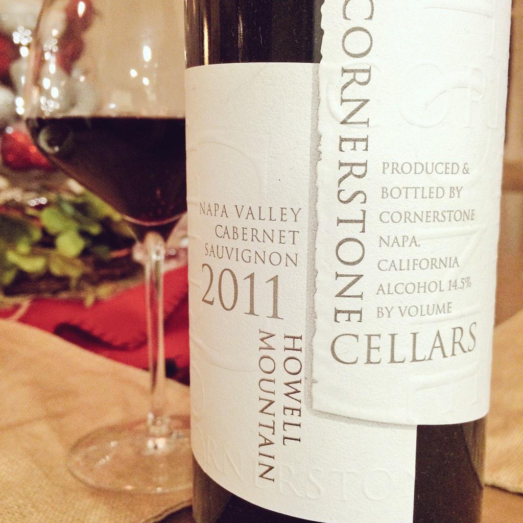 RickBakas's tweet photo. The holidays are a good time to drink the really good shit. Like @CornerstoneNapa #Napa Howell Mtn Cab Sauv. #getsome http://t.co/YLouD0SlR6