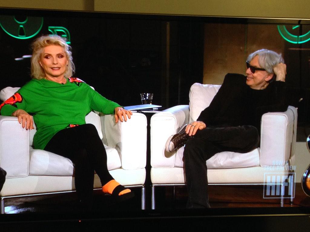 Debbie Harry and Chris Stein talk music. Yeh! #blondie @HIFIchannel #talksmusic