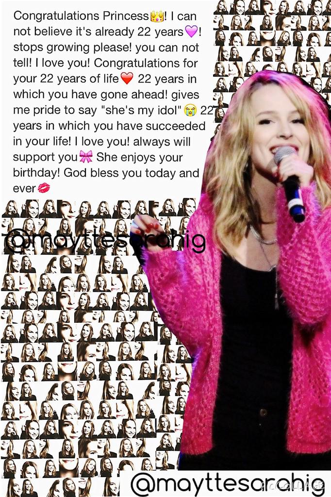 Happy Birthday Bridgit Mendler  i love you so much Queen! 