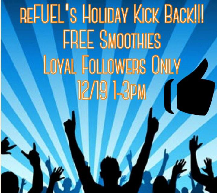 refueljuicebar's tweet image. Exams are done for 2014 tomorrow!!! reFUEL is hooking you up w/ free smoothies tomorrow between 1-3pm.#freesmoothies
