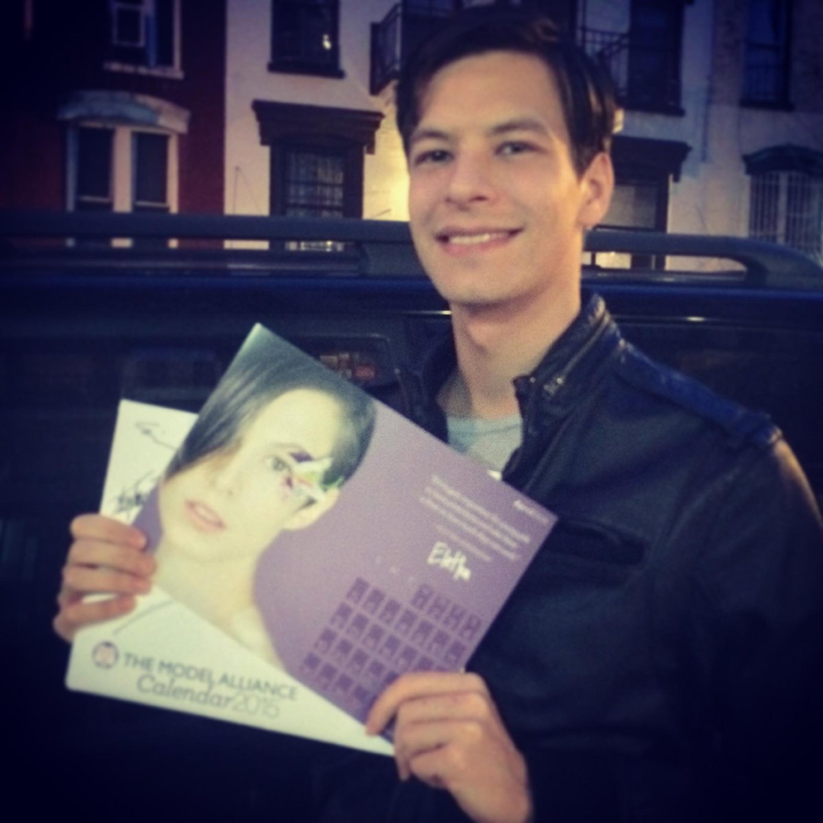 jordypoon's tweet image. #Spotted ! #AdExec PeterSun supports @ModelAllianceNY get your #MACal2015 today: bit.ly/1qykaOv #Gifts