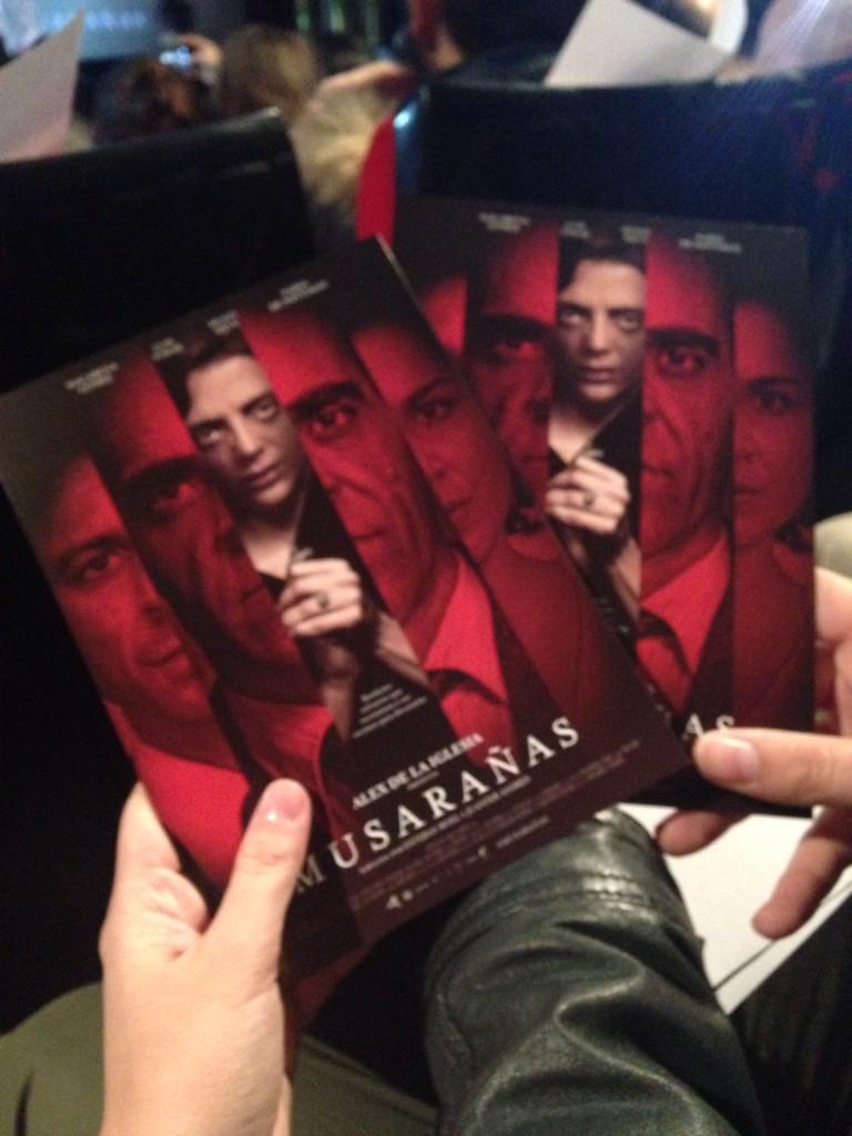 AliciaAndrs's tweet photo. Un privilegio asistir anoche a la premiere de #Musarañas! Enhorabuena a todo el equipo por esta GRAN película http://t.co/hAGu5Lo0JU