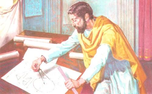 TheRealEuclid's tweet photo. #tbt to the young years. Always improving Geometry. #AngleBisectorTheorem http://t.co/gwbABl3dPy