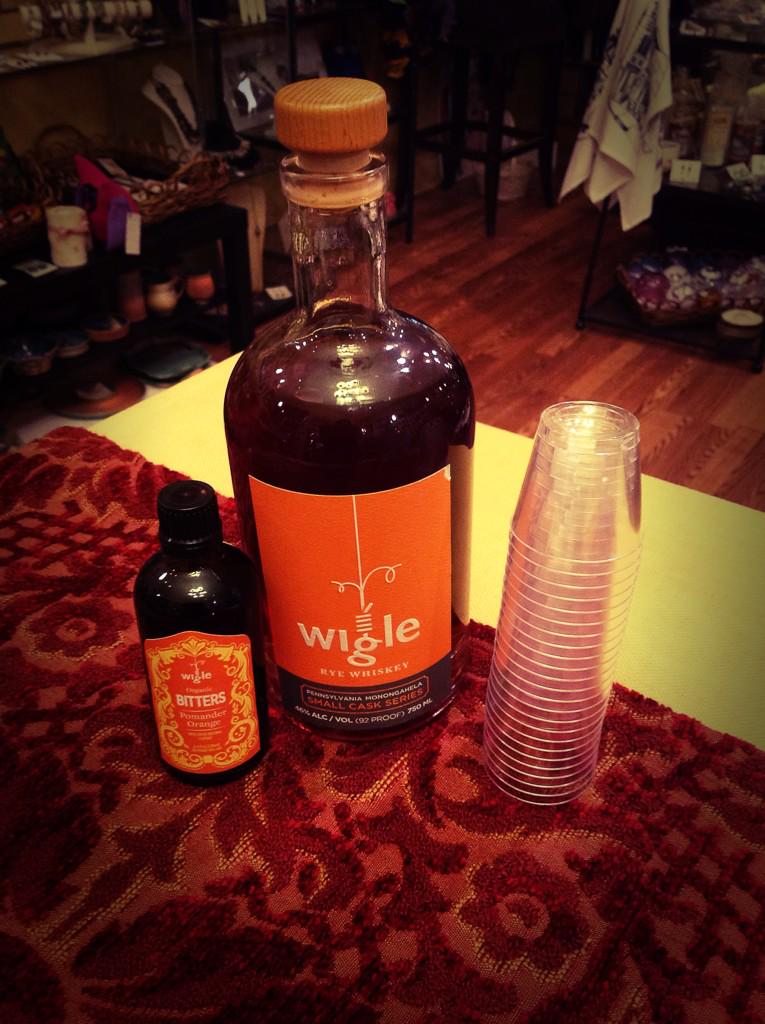 Holiday Spirits Night with special guest <a href="/WigleWhiskey/">Wigle Whiskey</a> at Koolkat tonight 'til 9pm.  #drinklocal #PGH