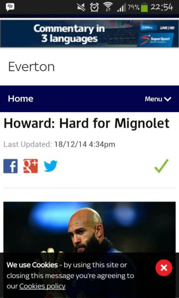 Lfcred95's tweet photo. Fucking hell Tim, you've got a wife. http://t.co/1WhOv24cA1