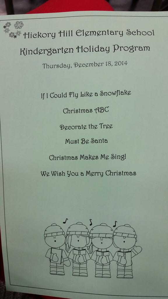 Coach_Piv's tweet image. Because everyone loves a holiday program!!! #Niece #Surprise #HolidayPrograms