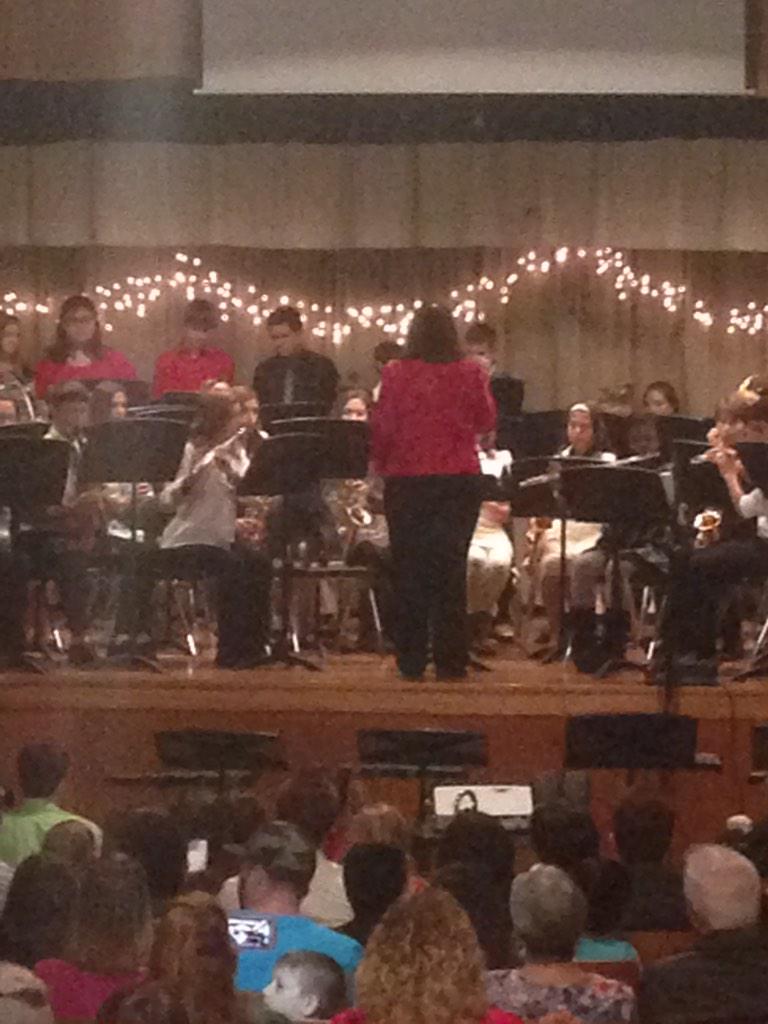 DanburyHS_MS's tweet photo. Enjoying the Mighty Danbury Band in their Winter Concert. You should be here!! http://t.co/B2jogKgQzs