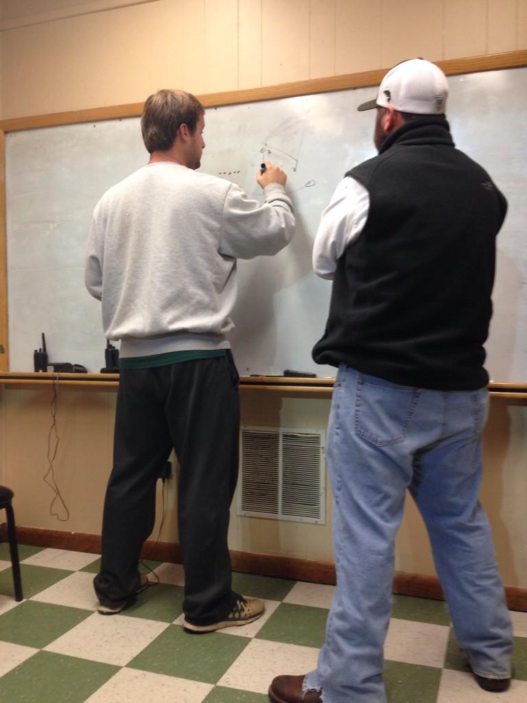 Joshwbrown25's tweet image. Take a break guys! Relax! @kdelliott3 @MRCollins17 @BlakeBarron1 #footballisover