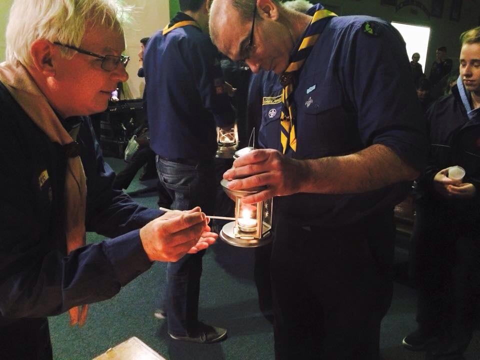 DonoreScouts's tweet photo. Collected 'The Peace Light from Bethlehem' tonight #IrishPeaceLight @ScoutingIreland @dioceseofmeath @frbobmac http://t.co/9Oz7ClZQoC