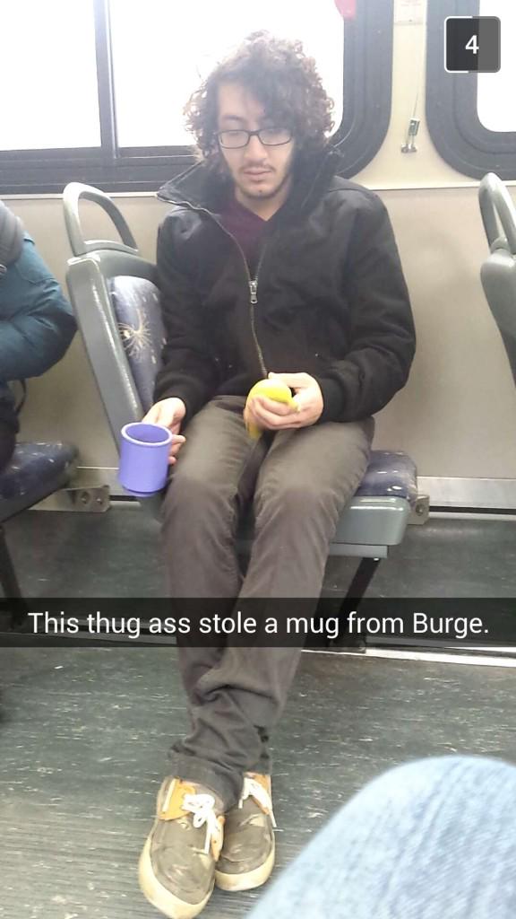 IowaSnaps's tweet image. Nothing but cafeteria criminals on the cambus.
