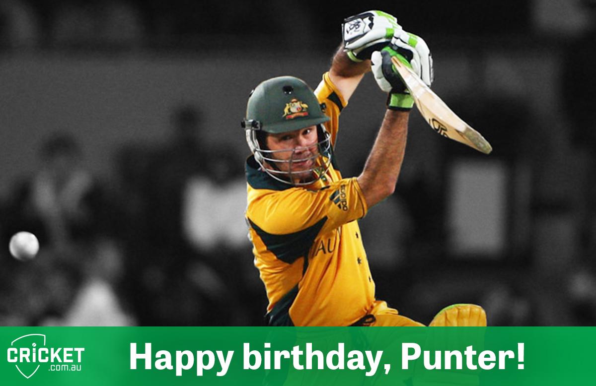 Happy 40th birthday, Ricky Ponting! Heres his 2003 Final masterclass:  