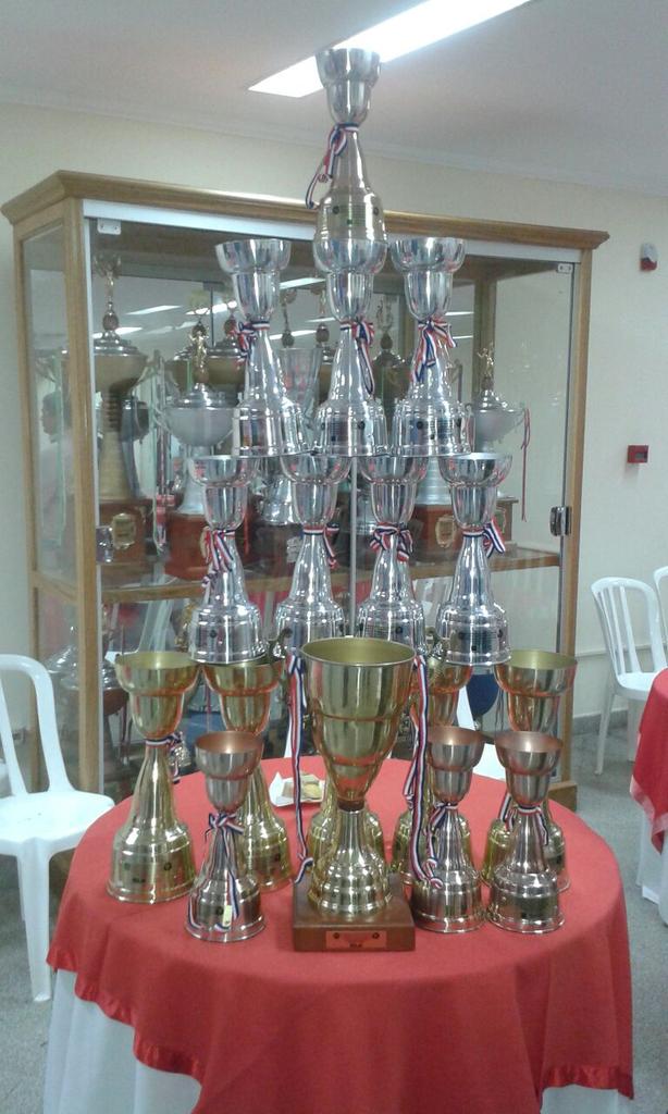 secdedep2015's tweet photo. En el transcurso del día de hoy se llevó a cabo la entrega de trofeos de los #JJUU2014 http://t.co/SlgYJZ0ey7
