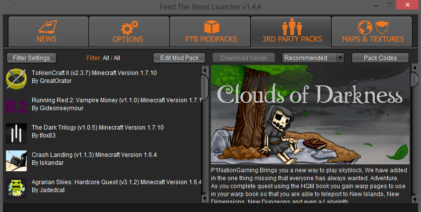feed the beast agrarian skies server download feed the beast agrarian skies server download