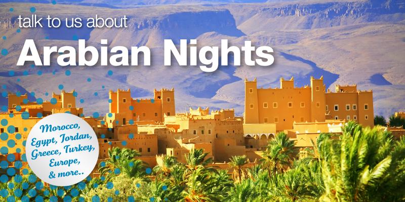 Talk to us about Arabian nights ★ Morocco, Egypt, Jordan, Greece, Turkey, Europe, &amp; more… glynde.italk.travel/exclusive/talk…
