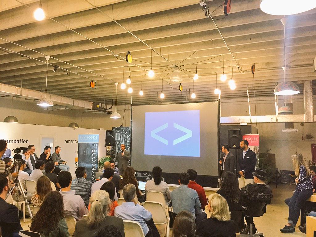 wyncode's tweet photo. Last but not least: Fanvio from Mark, Anuvis and Isaac. This app is for all you fantasy sports nuts out there! http://t.co/S9Hx265lc2