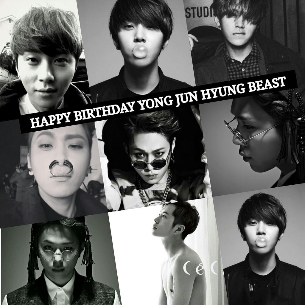 HAPPY BIRTHDAY YONG JUN HYUNG BEAST          