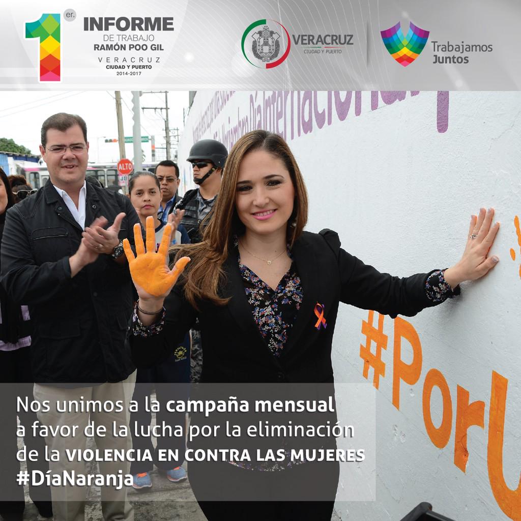 RamonPooAlcalde's tweet photo. En #Veracruz estamos comprometidos a vigilar el bienestar de mujeres y niñas #1erinformeRPG #TrabajamosJuntos http://t.co/2ZuMBC5cCC