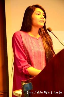 darkisdivine's tweet photo. Convener ,Ms. Fatima Lodhi delivering a session at #TheSkinWeLiveIn,a signature seminar of @darkisdivine http://t.co/cS2lXQpz82