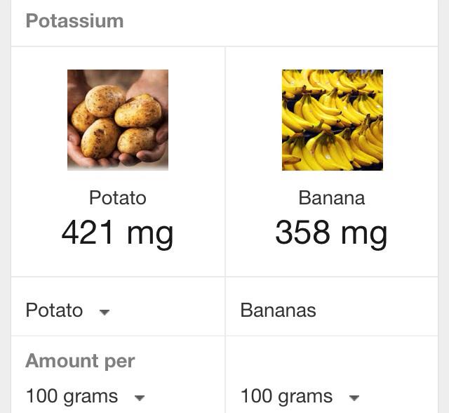 AJKDonline's tweet photo. @kidney_boy @cabreraERDR @MDaware potato vs banana #Kbattle http://t.co/LPQdE8RJHb