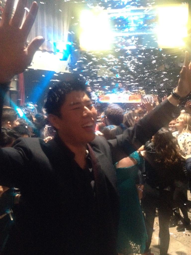 bonnell's tweet photo. .@ballerwayne at #twitterBOSbash http://t.co/yDIAkLc3VZ