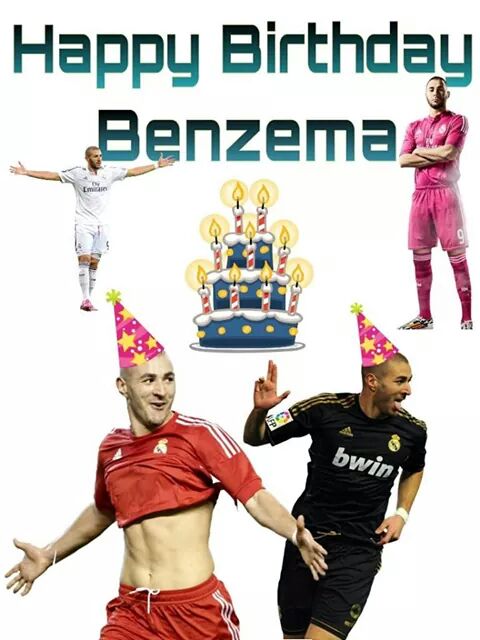 Happy birthday Karim Benzema,
Tepat hari ini dia berusia 27 tahun. 