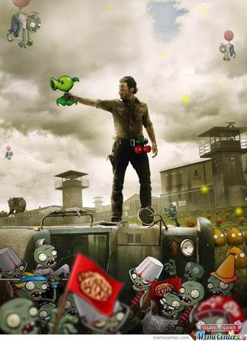 TapslayerAlice's tweet image. The Walking Dead x Plants vs Zombies crossover? Yes or No? #TapslayerAliceInZombieland #zombies #TWD #PVZ