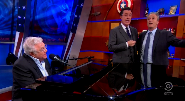 AaronCouch's tweet image. YES YES YES #ColbertReport