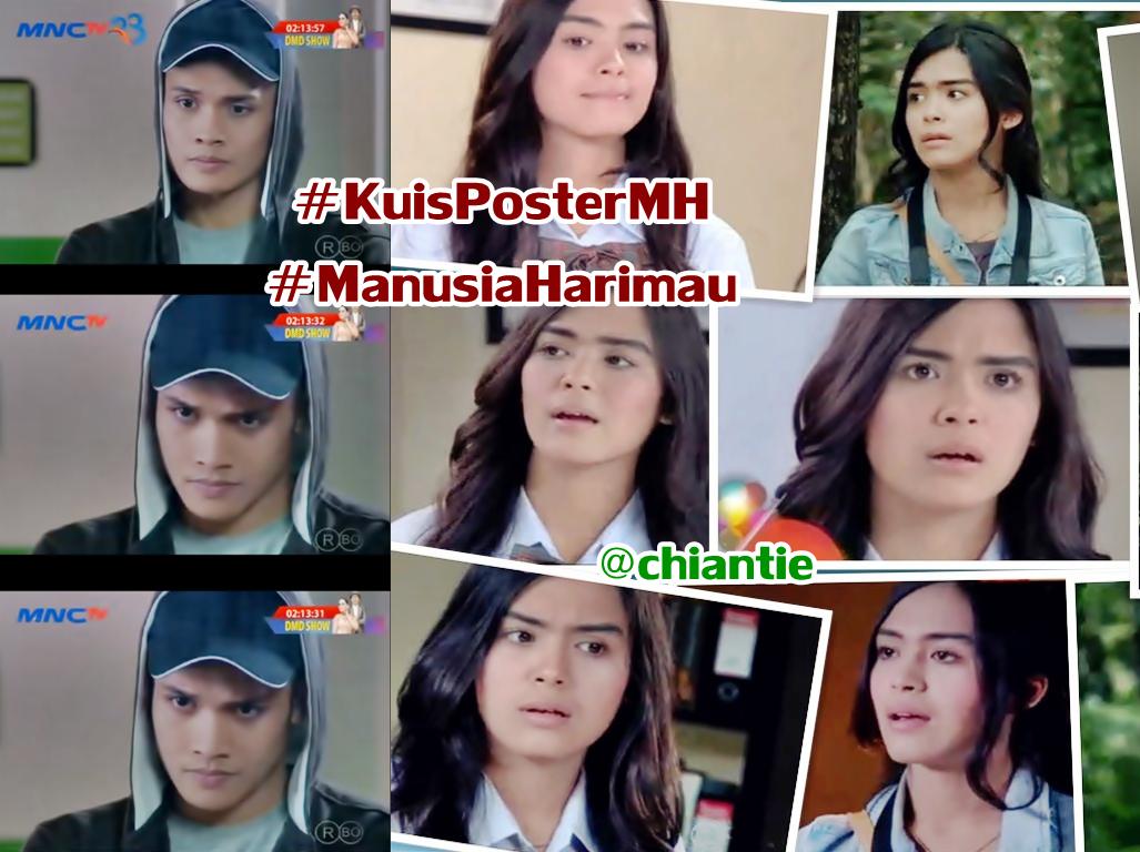 chiantie's tweet photo. @official_mde : Arga Citra :) Pasti senang bs terus memandang poster + TTD mereka ^^ #KuisPosterMH #ManusiaHarimau http://t.co/r7wUsA5Fpb