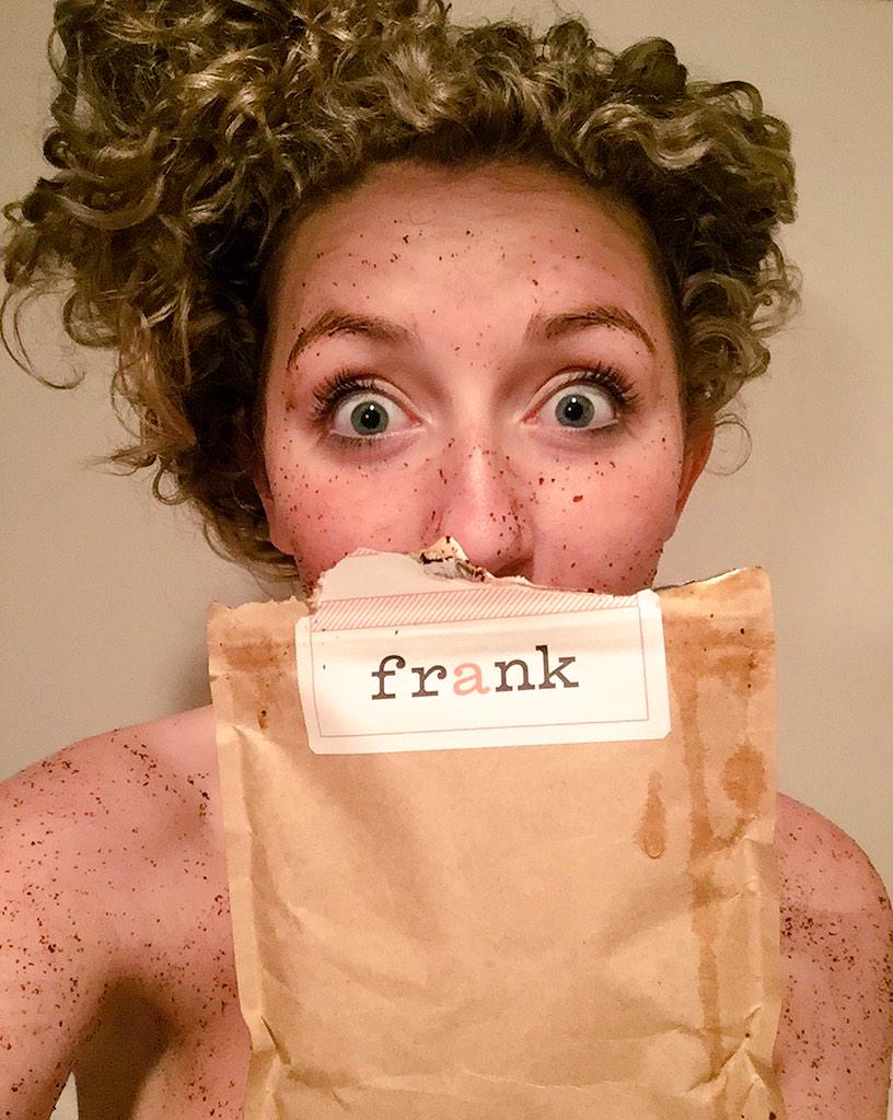 via_kdill's tweet photo. get dirty to get clean #franksbodyscrub http://t.co/loEOdMmitC