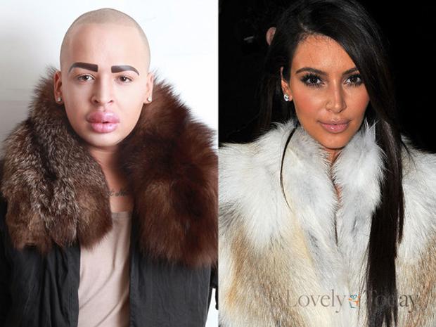 tikarisky's tweet photo. Semakin gila "@lovelytoday: Pria Ini Habiskan 1,8 Milyar Rupiah Agar Mirip Kim Kardashian http://t.co/1tDPwqNoq8 http://t.co/FKWryRaHfe"