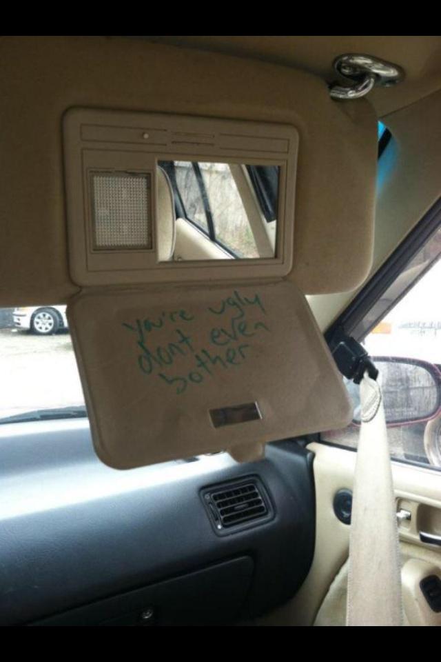 AncientTash's tweet photo. Hey @AllysonBuckman check your car ya plug #surprise http://t.co/cVmN5V8IQ8