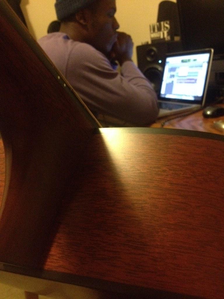 abelcoop's tweet photo. Genius and I at work #dreamin http://t.co/XgOL4JaZKH