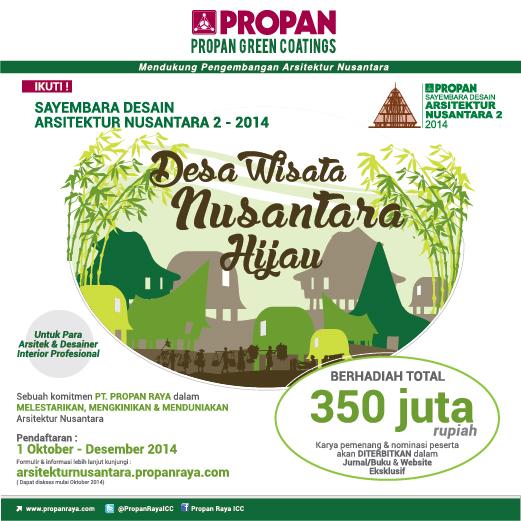 Propan Arsitektur Nusantara, klik klou.tt/t8vktevtai8