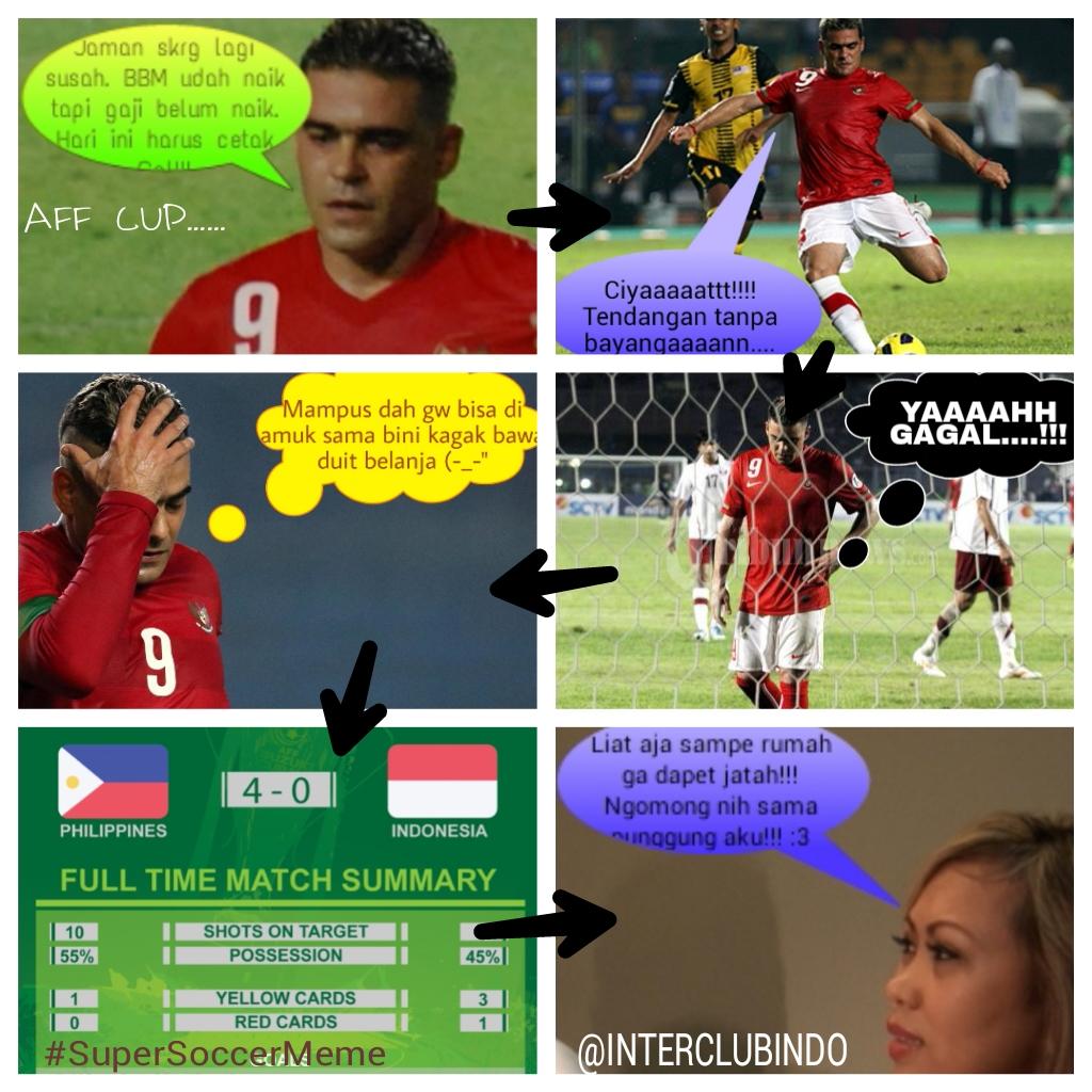 "SEPAKBOLA INDONESIA DEWASA INI" #SuperSoccerMeme #SportsRace2014 @bolanewscom <a href="/my_supersoccer/">SuperSoccer TV</a>  #ForzaINTER