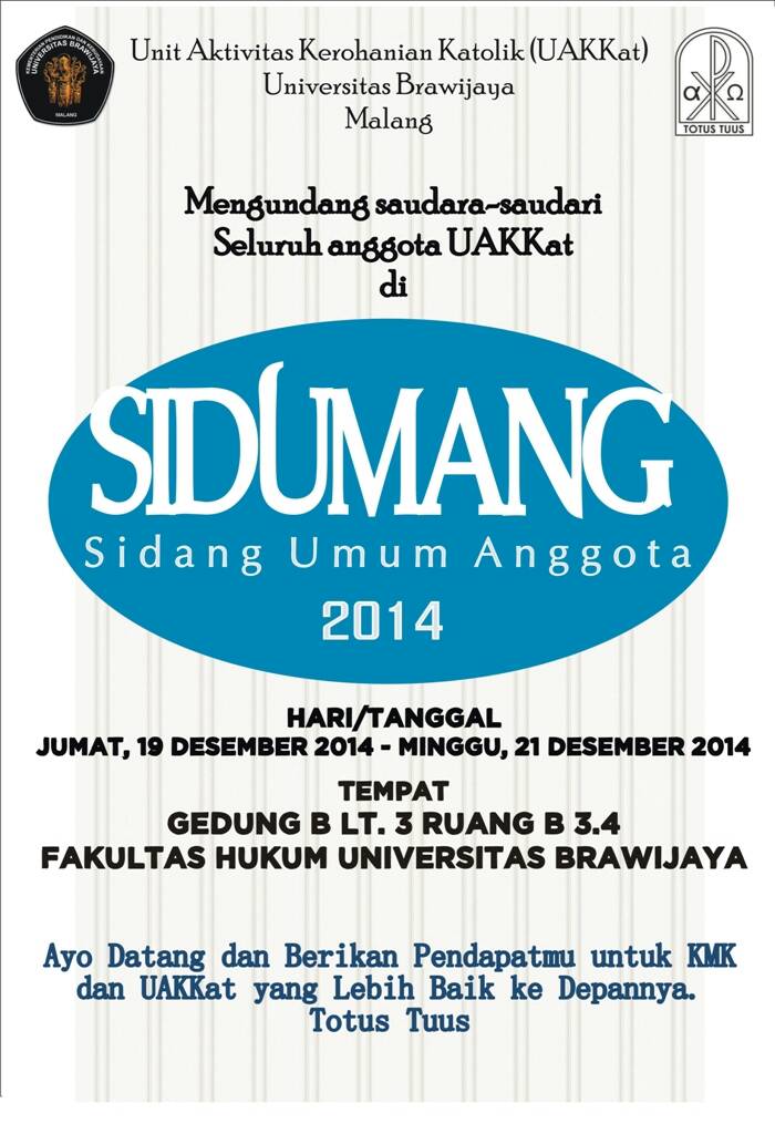 UAKKat_UB's tweet photo. The day! :D jangan lupa hadir dan berikan kontribusimu untuk kita yang lebih baik :) @FideliciousFHUB @KmkMipa_SV http://t.co/TifbgbeSzO