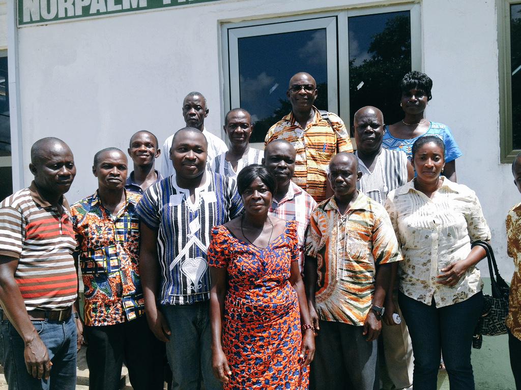 joseph_bandanaa's tweet image. A lovely working visit to Norpalm plantations #ValidationWorkshop