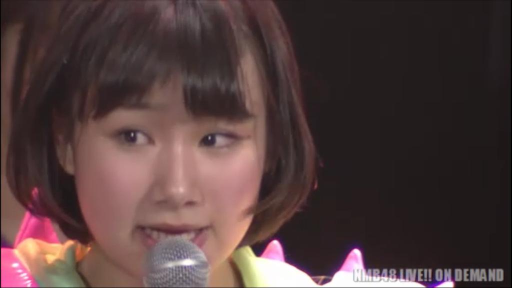 ちゅば「私山内つばさはNMB48を卒業します。卒業する理由は2つあって1
