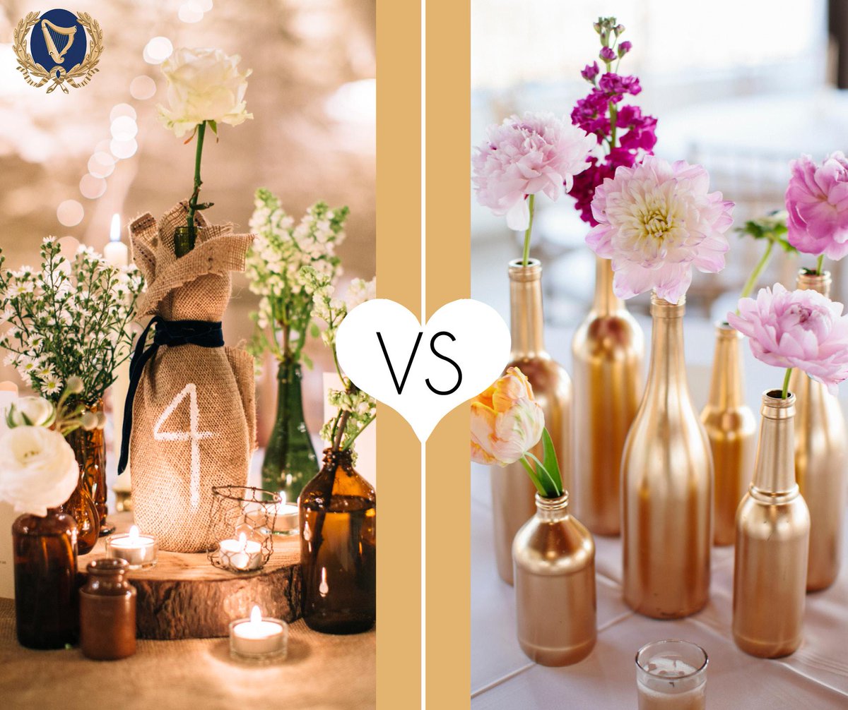 MidrandCC's tweet image. Which one of these trendy wedding table settings do you love?