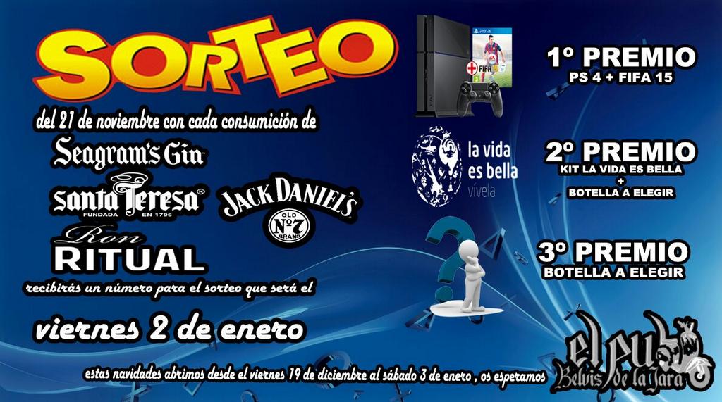elpubelvis's tweet photo. ¿donde pasar esta navidades? 
-@elpubelvis abre sus puertas viernes19 asta el 7enero.
-sorteamos una ps4 os esperamos http://t.co/RIm6hghlPx